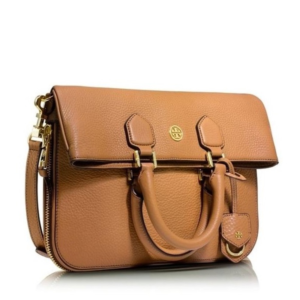 Tory Burch Robinson Fold-over Shoulder/Messenger Bag